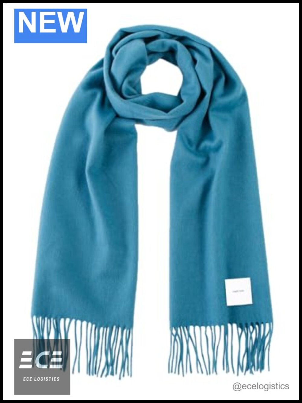 100% Cashmere Scarf Large Thick Wrap 180cm x 30cm Soft Winter Accessory